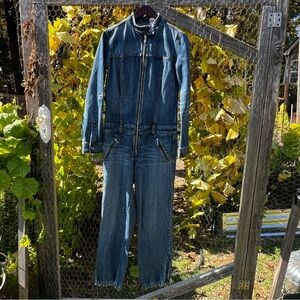 Armani Exchange Denim Romper 90s Vibes